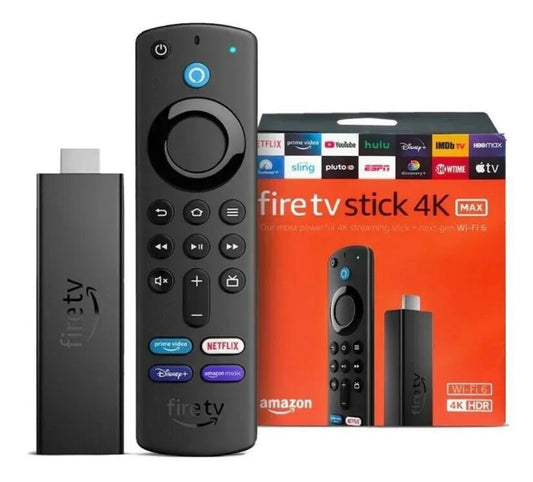 Amazon Fire TV Stick 4K Max Streaming Device, Wi-Fi 6, Alexa Voice Remote