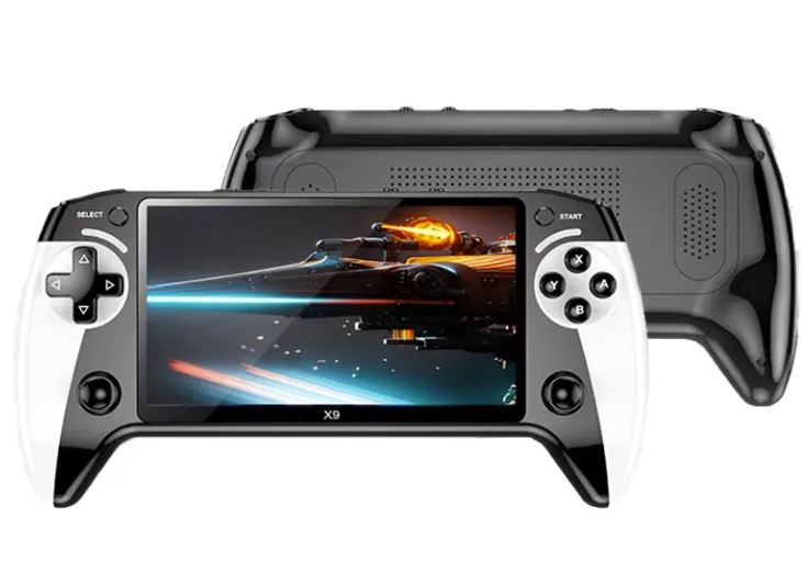 Black Hawk, Retro Game Console, 4000 Games, 9 Simulators, 5.5" HD Screen