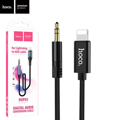 Hoco DUP03 Digital Audio Conversion Cable For iPhone to AUX