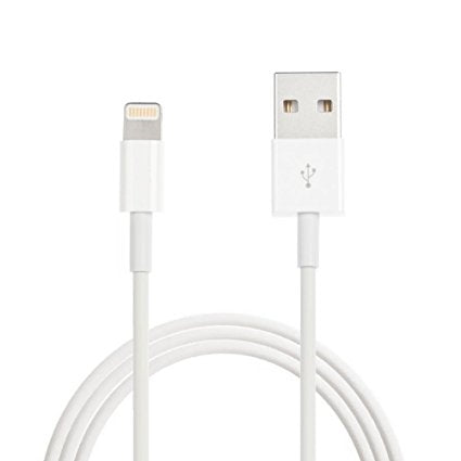 Lightning Charging Cable 1m White (BUY 1 GET 1 FREE) Free Shipping